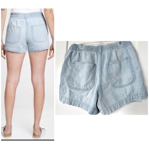 GAP Denim Easy Pull-On Shorts | XS - Picture 2 of 4